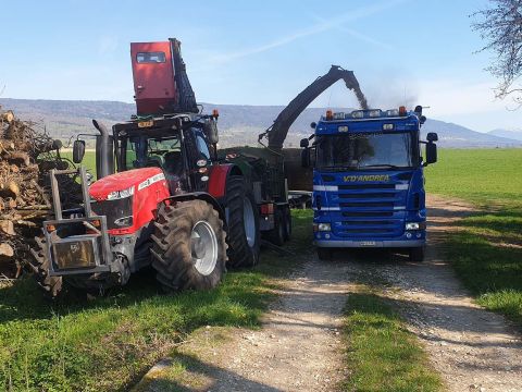 transport de bois de chauffage