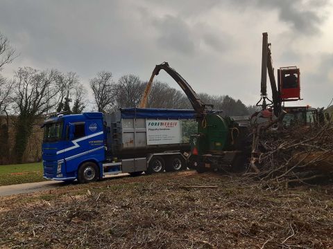 transport de bois de chauffage