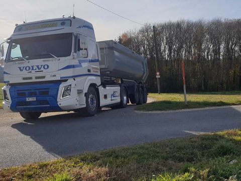 transport pour le chantier